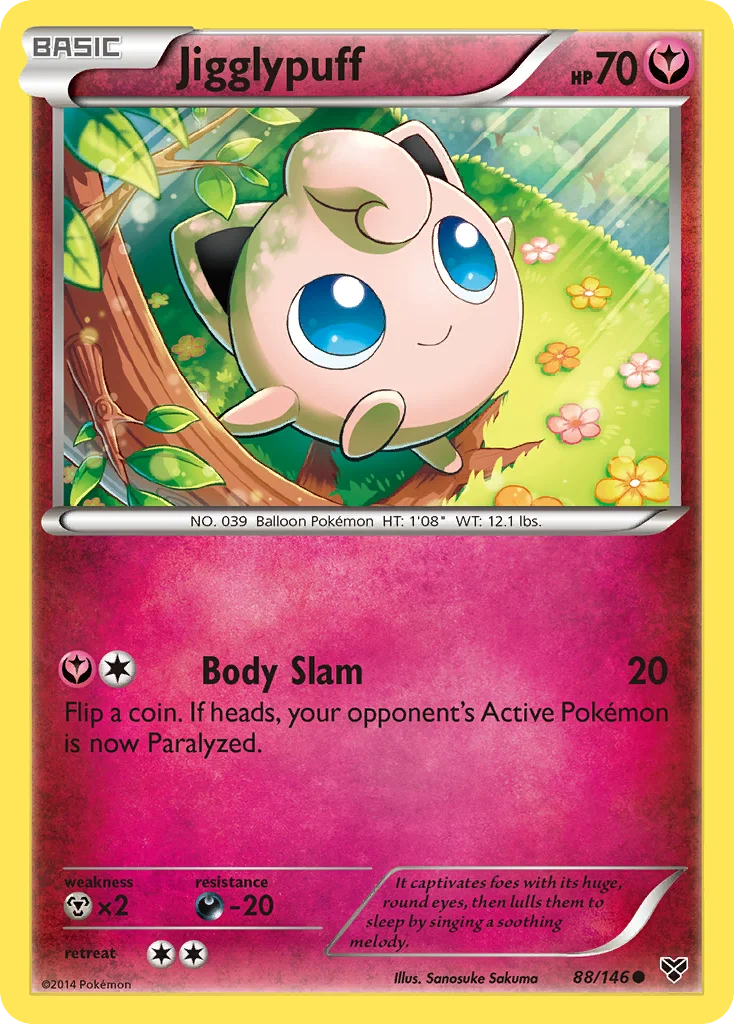 Jigglypuff Pokemon card
