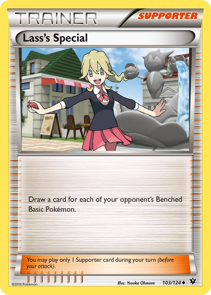 Lass's Special Pokemon card