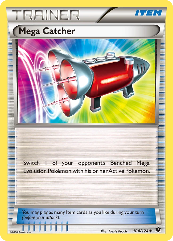Mega Catcher Pokemon card