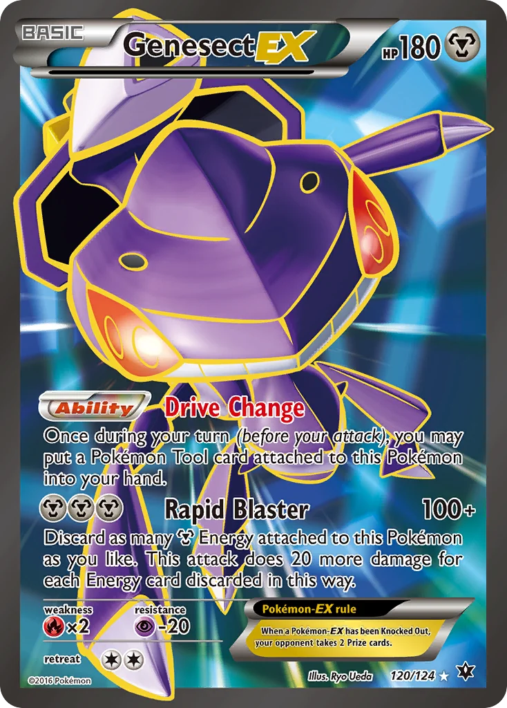 Genesect-EX Pokemon card