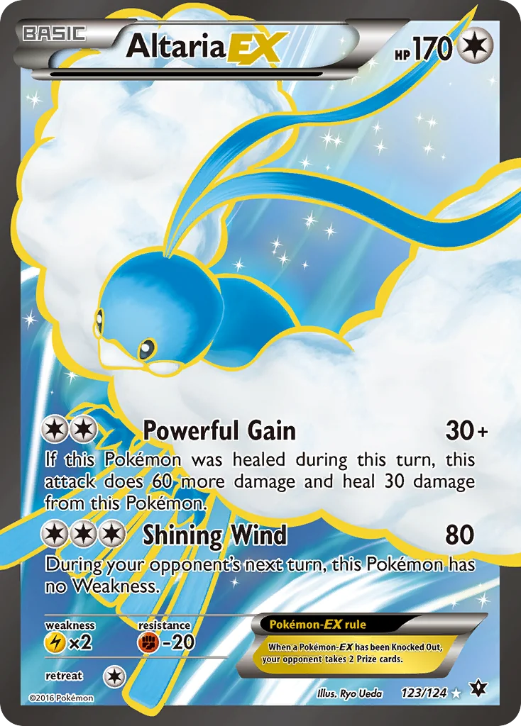 Altaria-EX Pokemon card