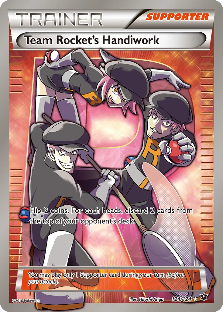 Team Rocket's Handiwork Pokemon card