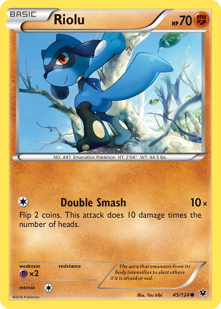 Riolu Pokemon card