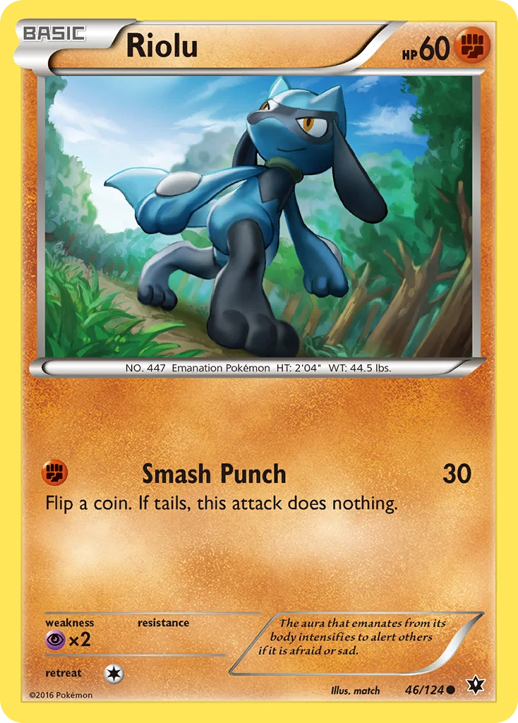 Riolu Pokemon card