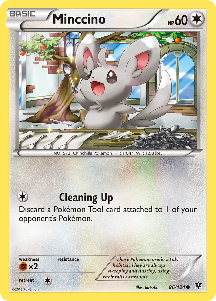Minccino Pokemon card