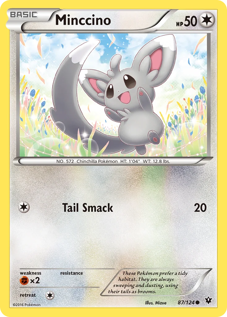 Minccino Pokemon card