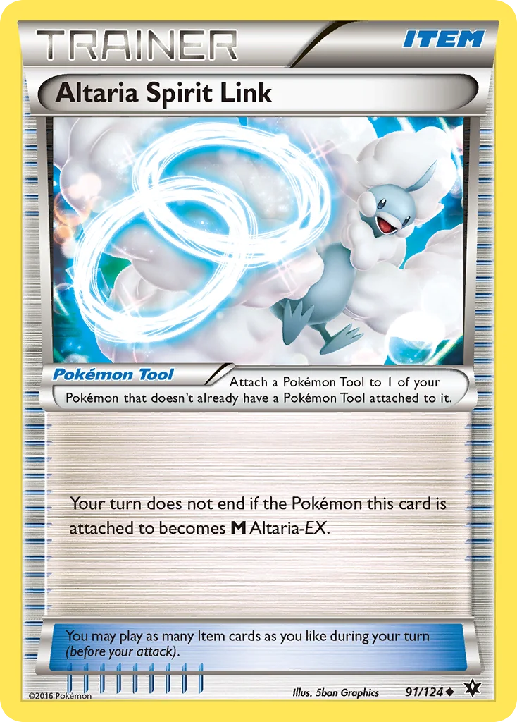 Altaria Spirit Link Pokemon card