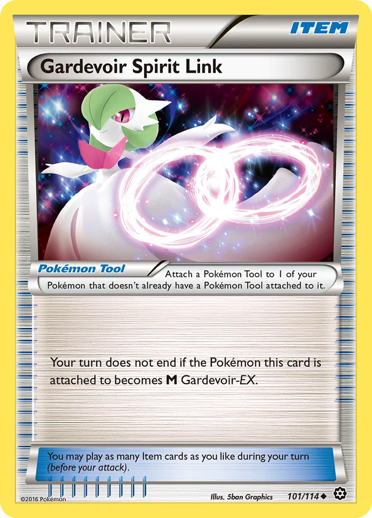 Gardevoir Spirit Link Pokemon card