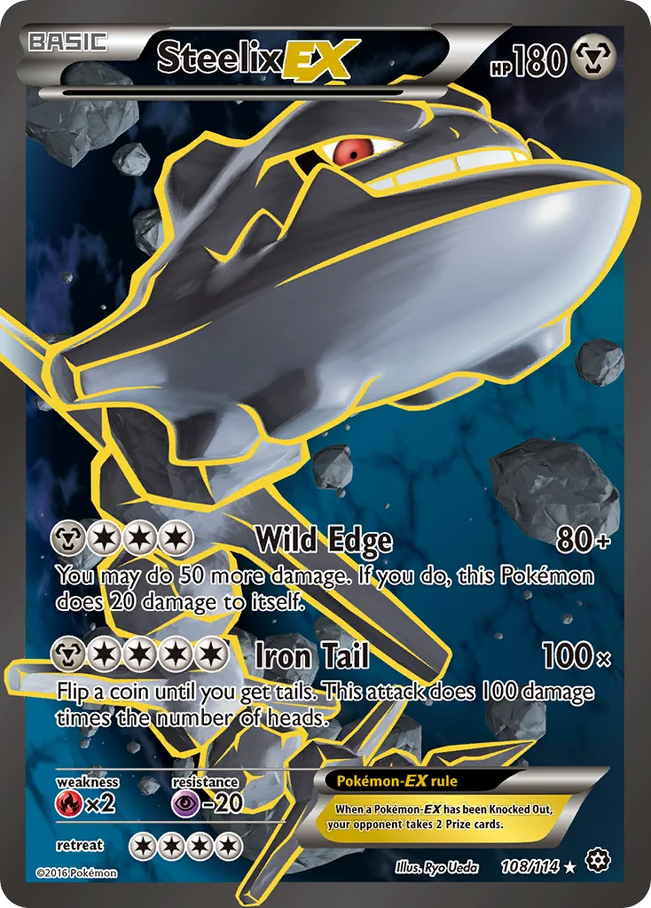 Steelix-EX Pokemon card