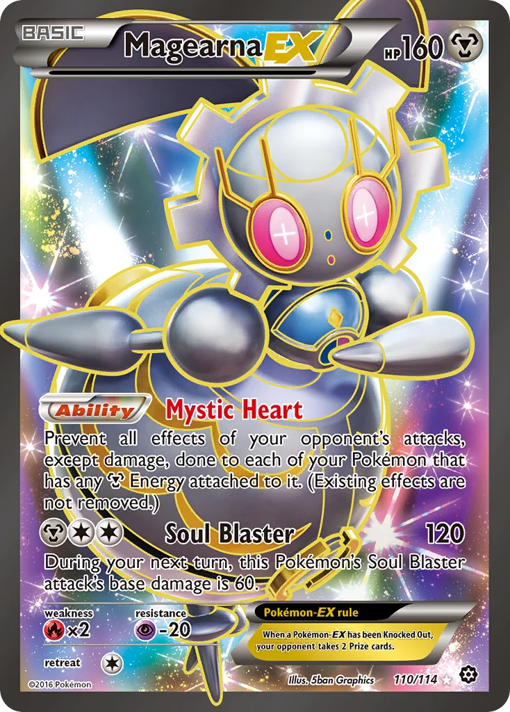 Magearna-EX Pokemon card