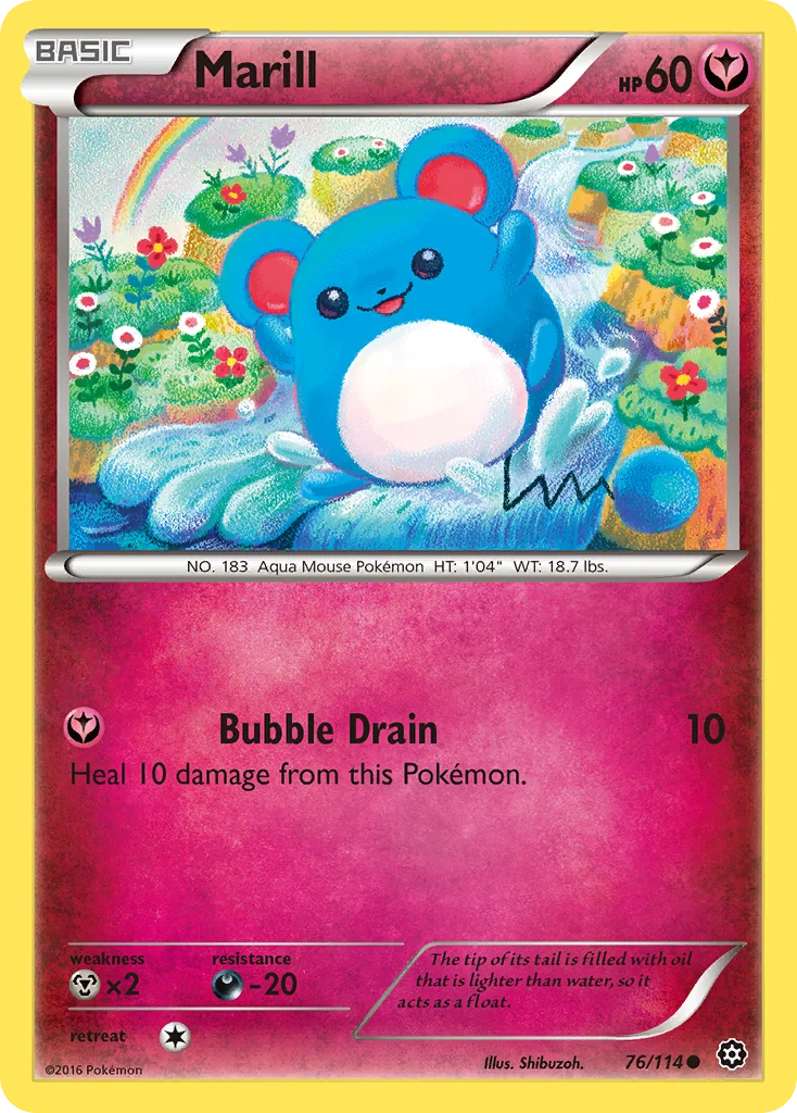 Marill Pokemon card