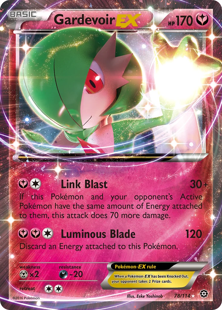 Gardevoir-EX Pokemon card