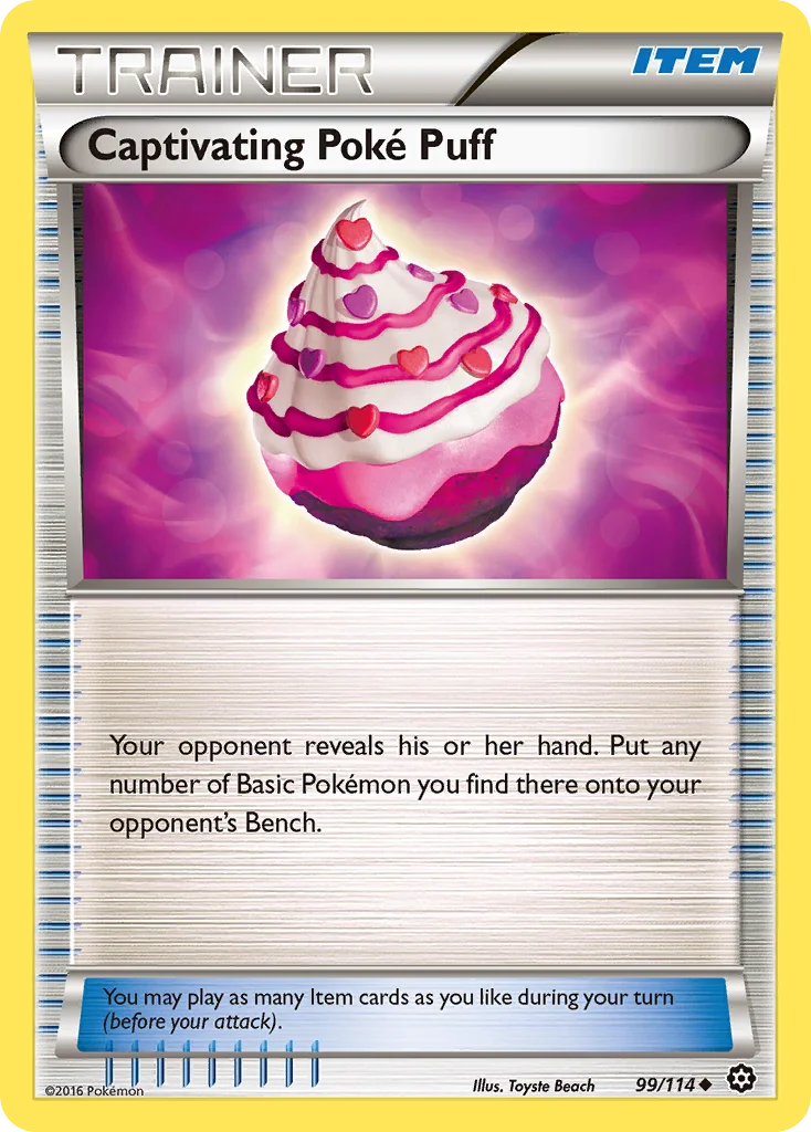 Captivating Poké Puff Pokemon card