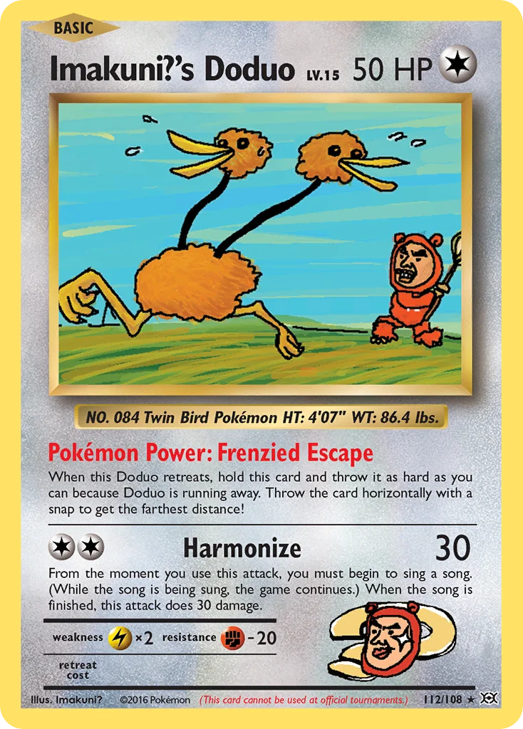 Imakuni?'s Doduo Pokemon card