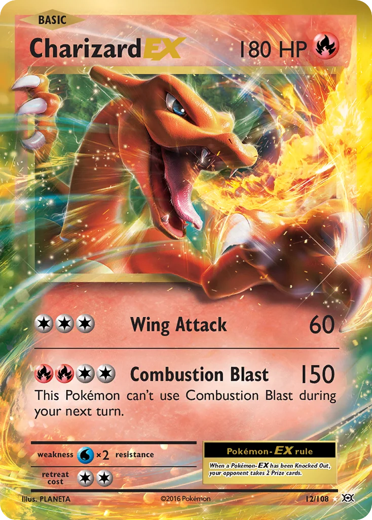 Charizard-EX Pokemon card