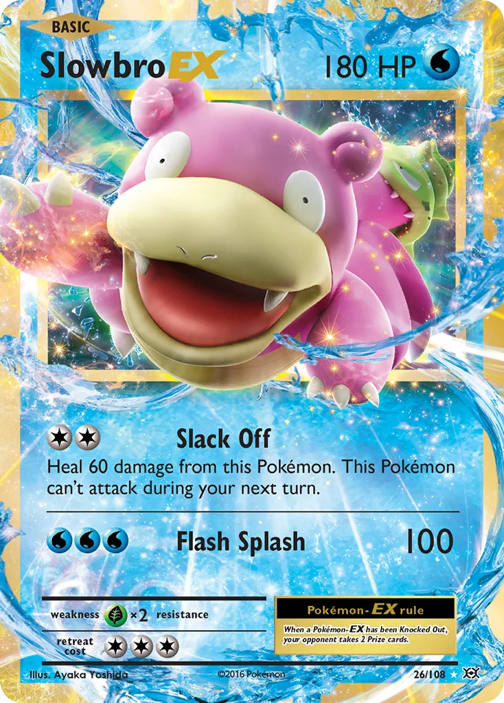 Slowbro-EX Pokemon card