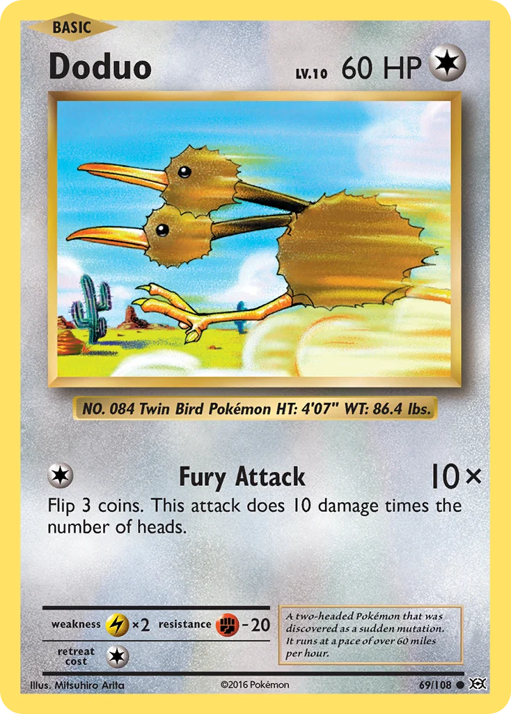 Doduo Pokemon card