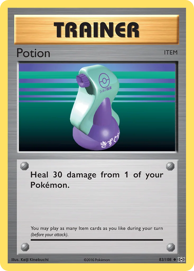 Potion Pokemon card