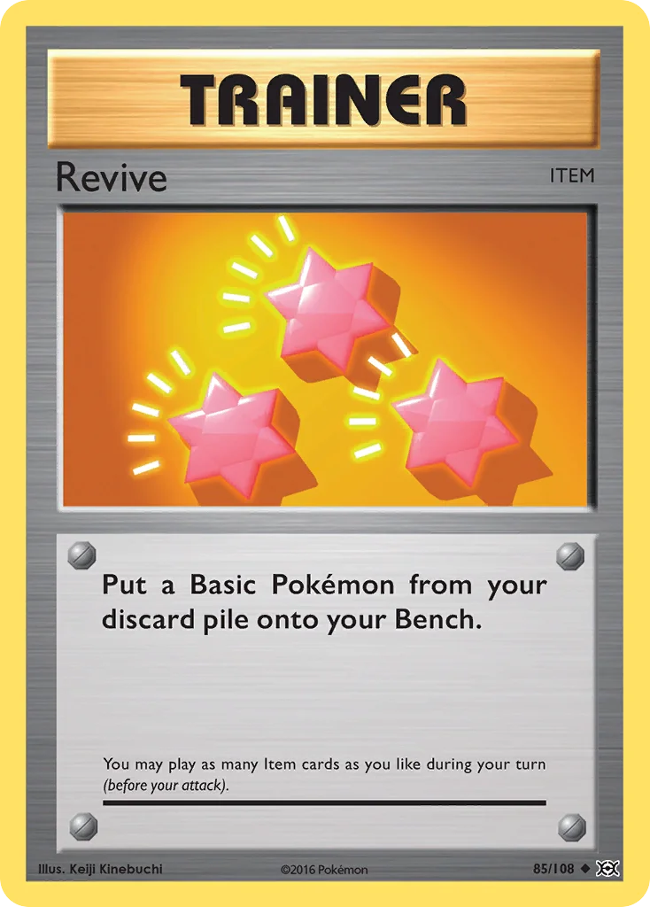 Revive Pokemon card