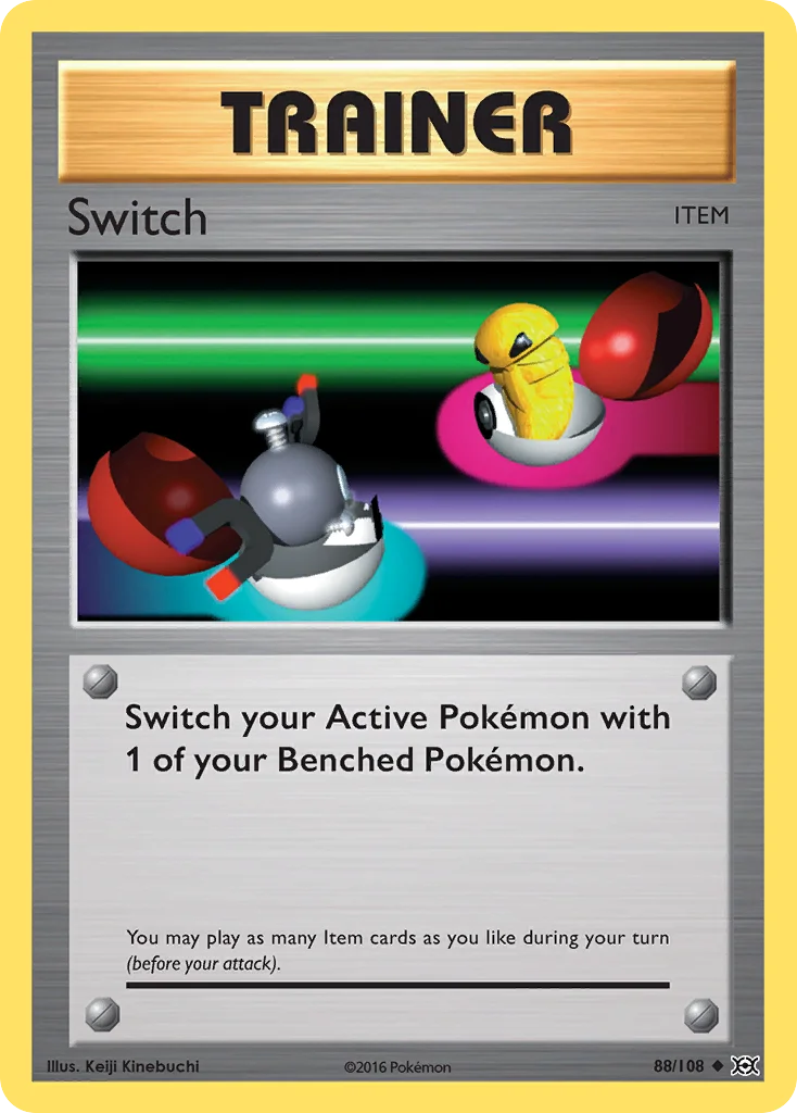 Switch Pokemon card