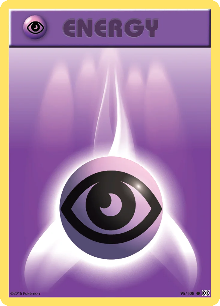 Psychic Energy Pokemon card