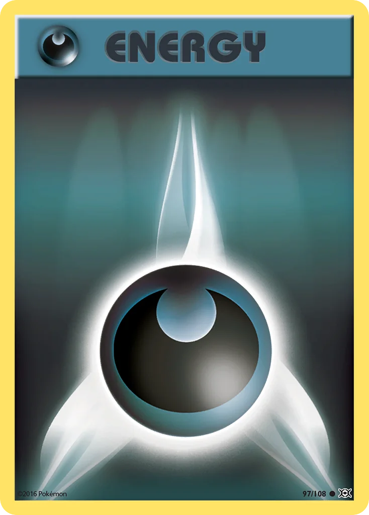 Darkness Energy Pokemon card