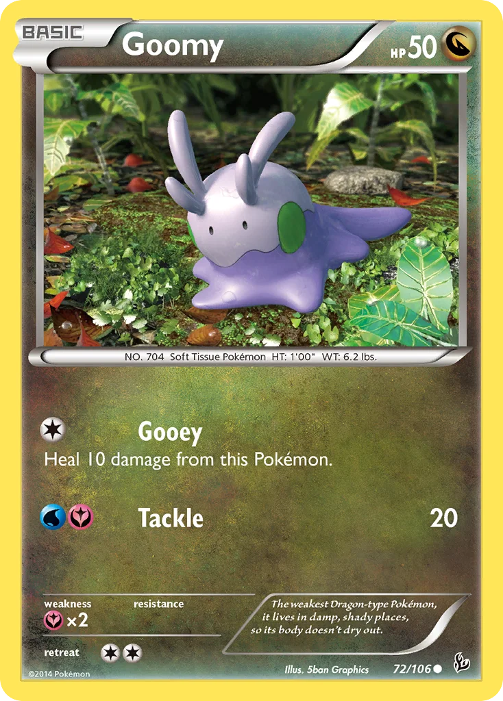 Goomy Pokemon card