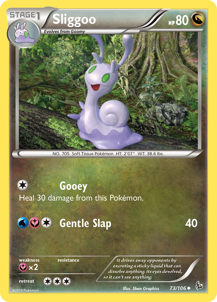Sliggoo Pokemon card