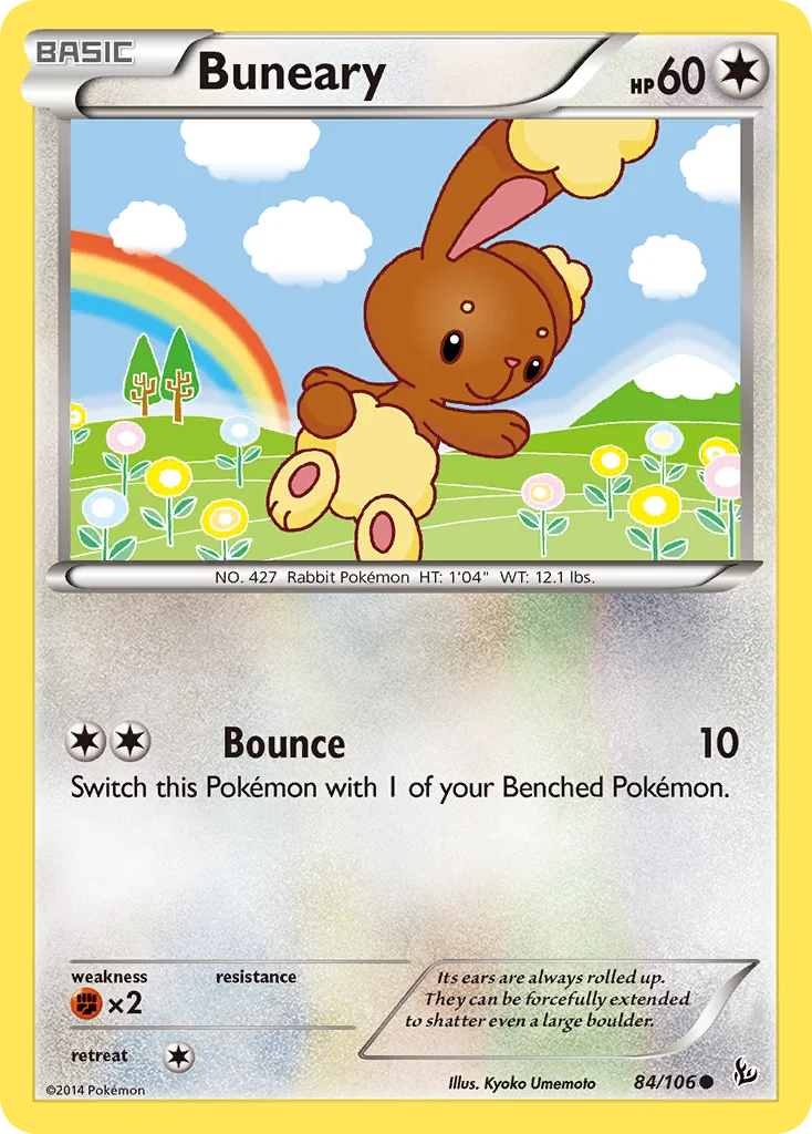 Buneary Pokemon card