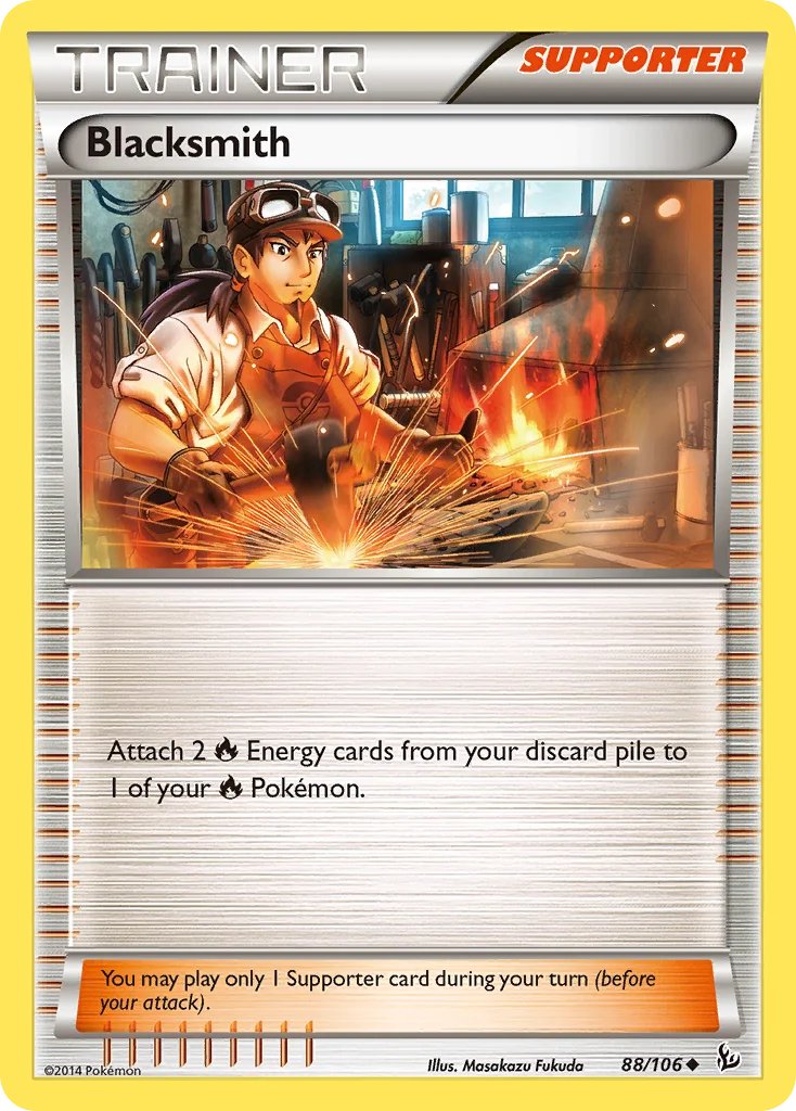 Blacksmith Pokemon card