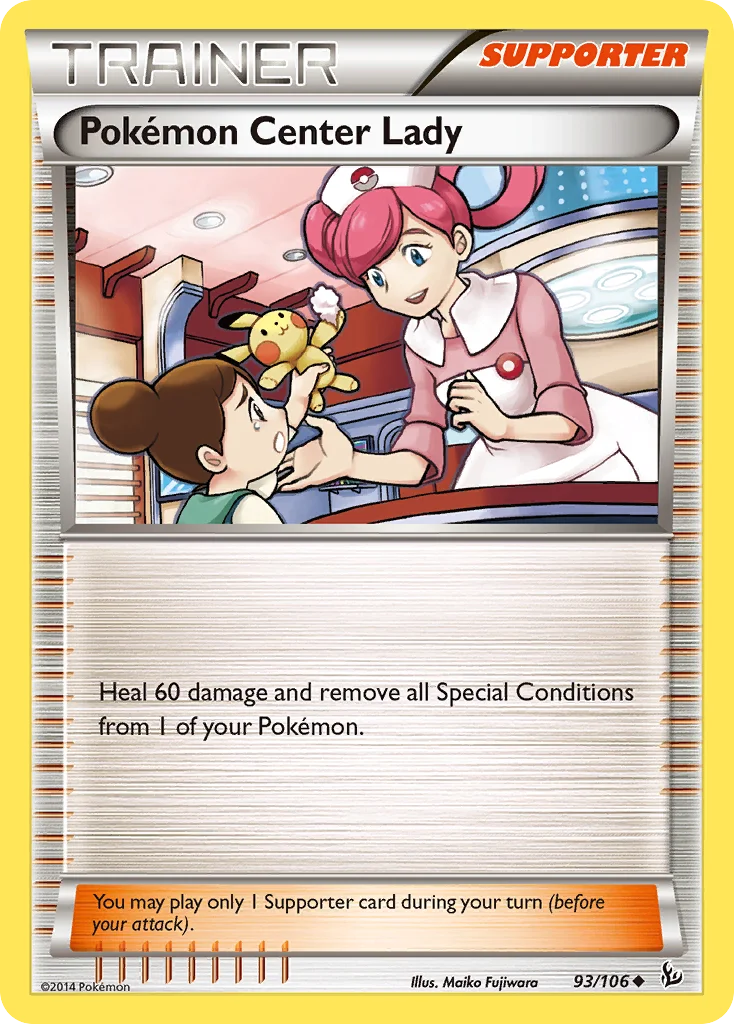 Pokémon Center Lady Pokemon card