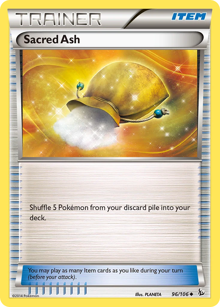Sacred Ash Pokemon card