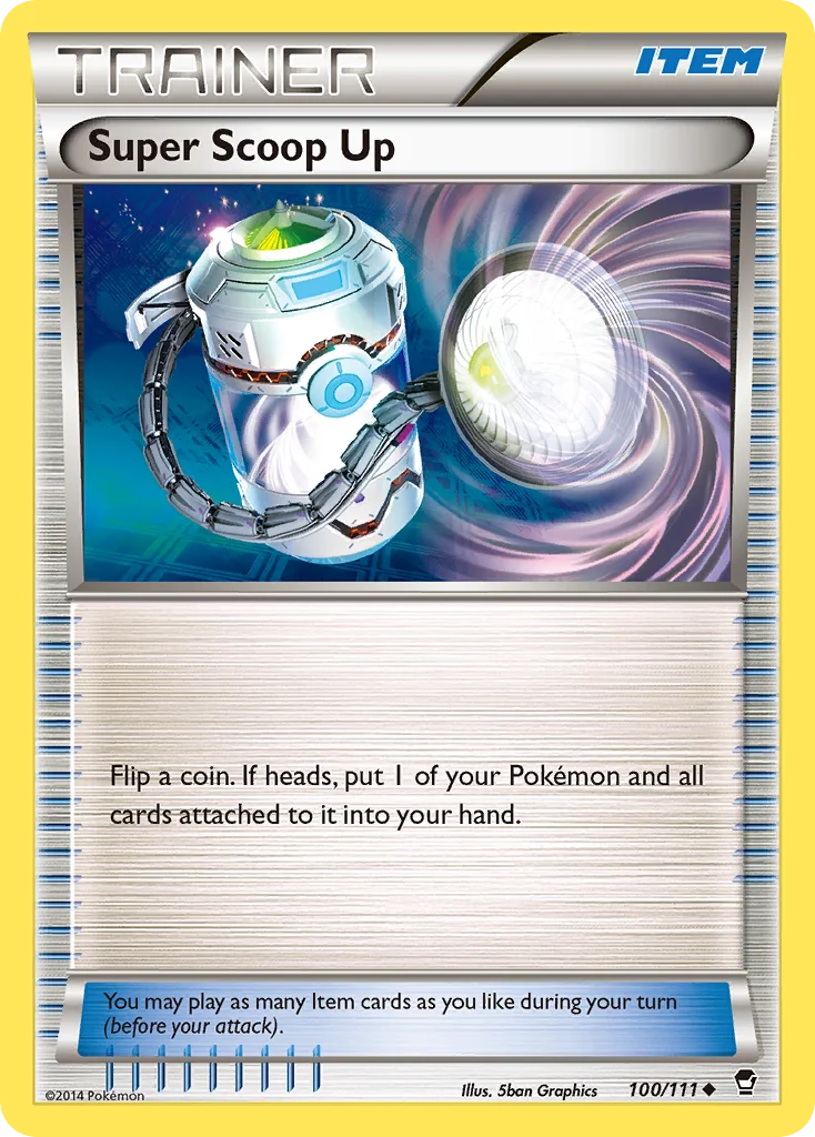 Super Scoop Up Pokemon card