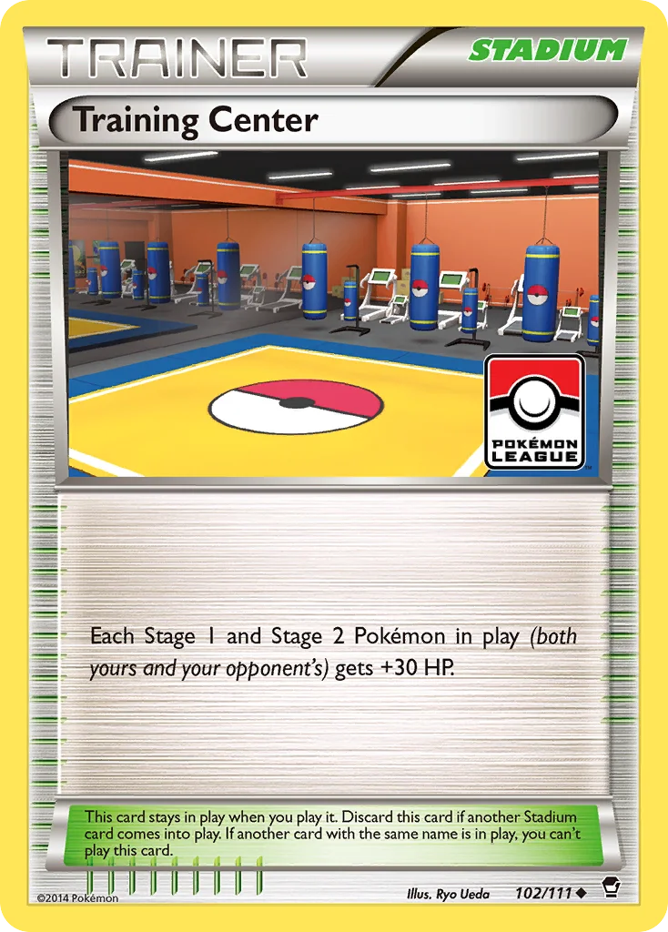 Training Center Pokemon card