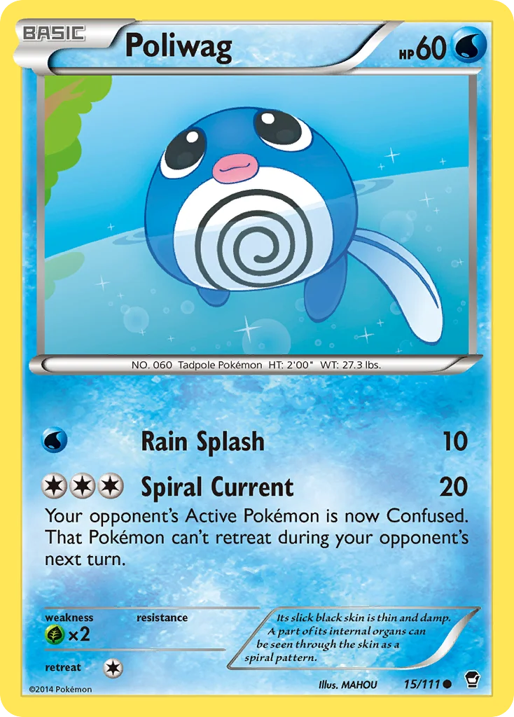 Poliwag Pokemon card