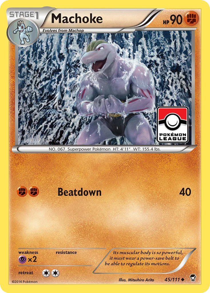 Machoke Pokemon card