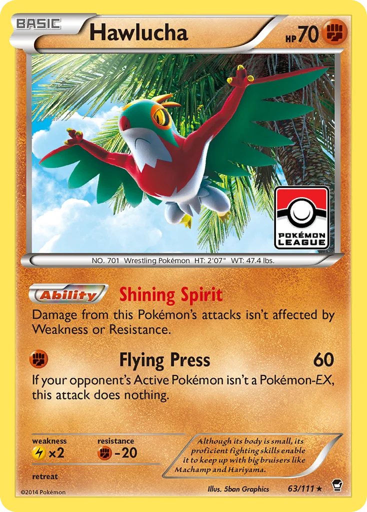 Hawlucha Pokemon card