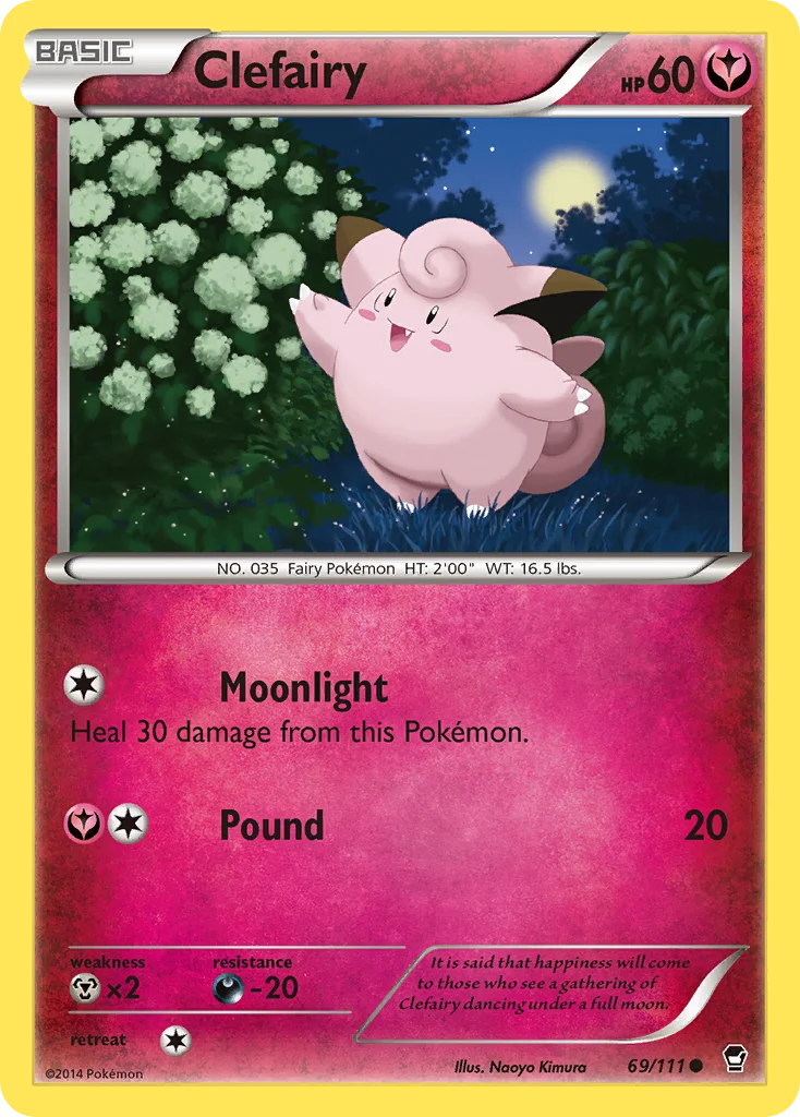 Clefairy Pokemon card