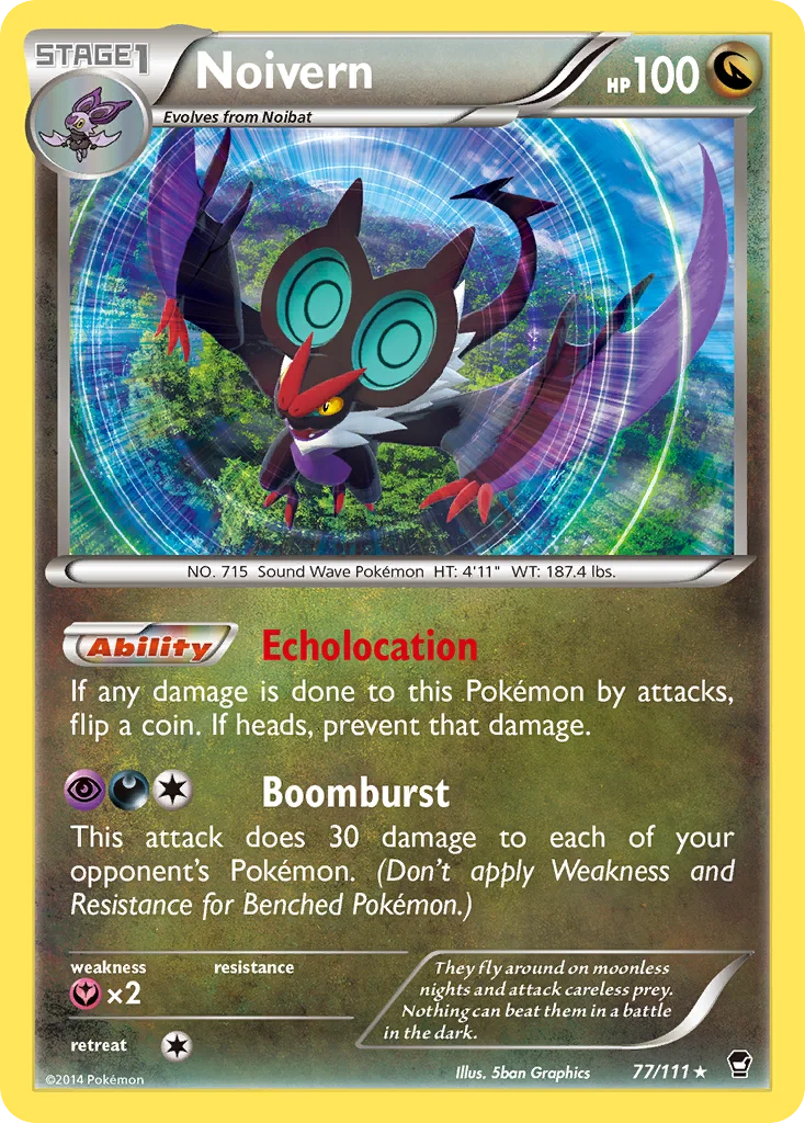 Noivern Pokemon card