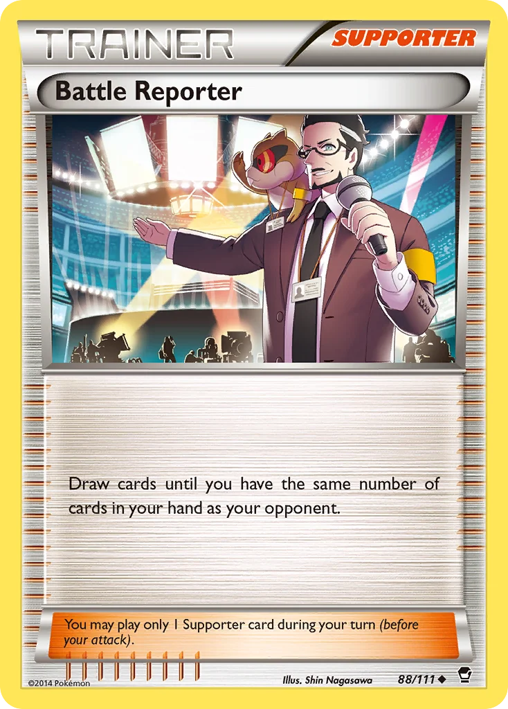 Battle Reporter Pokemon card