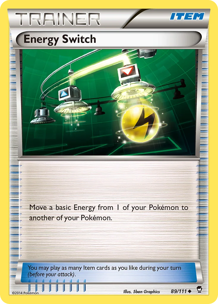 Energy Switch Pokemon card