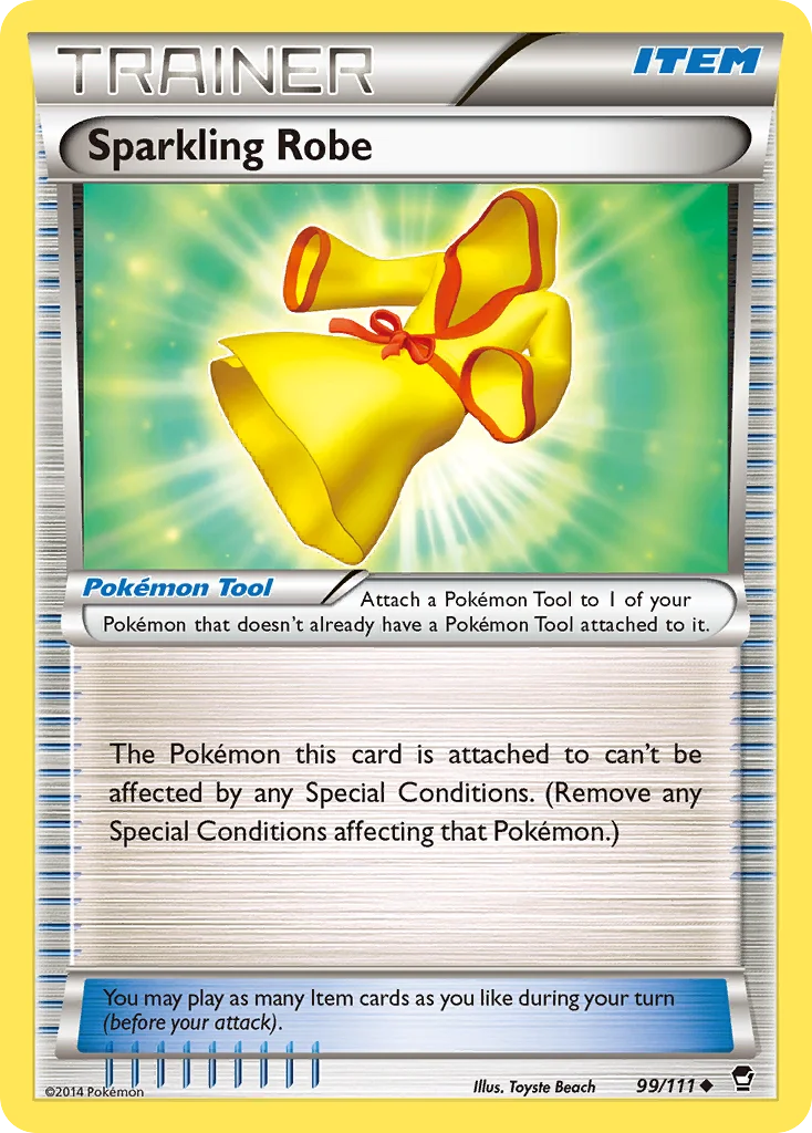 Sparkling Robe Pokemon card