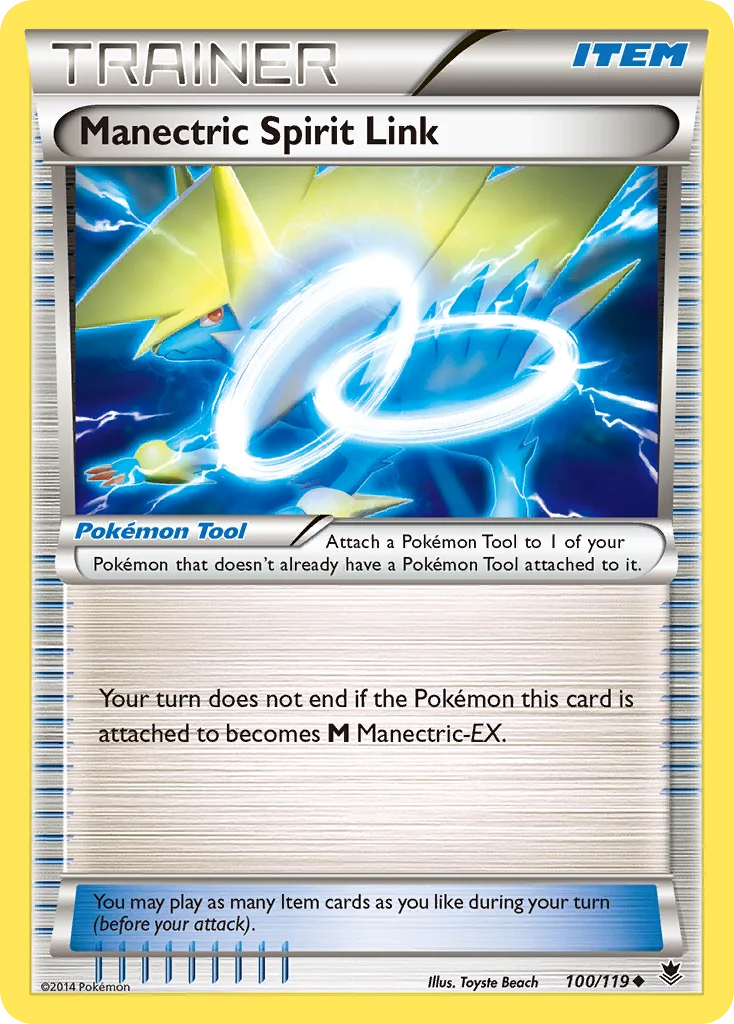 Manectric Spirit Link Pokemon card