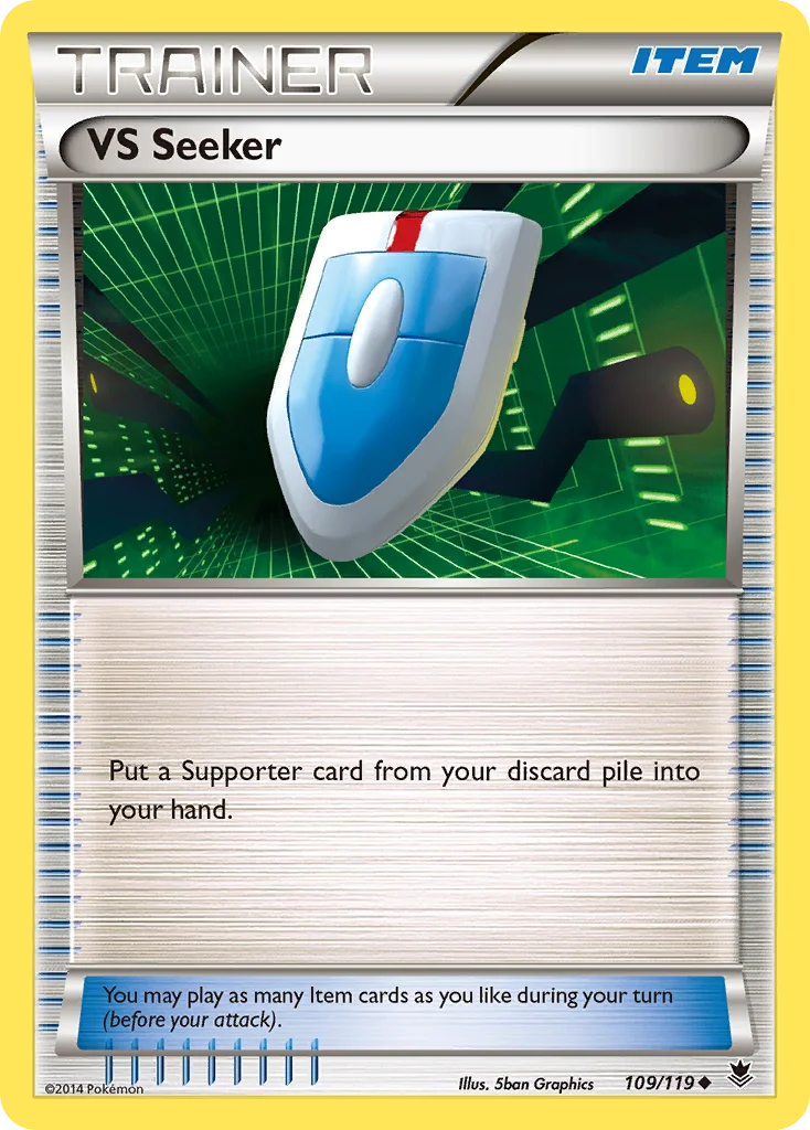 VS Seeker Pokemon card