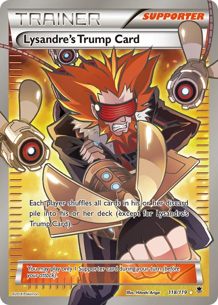 Lysandre's Trump Card Pokemon card