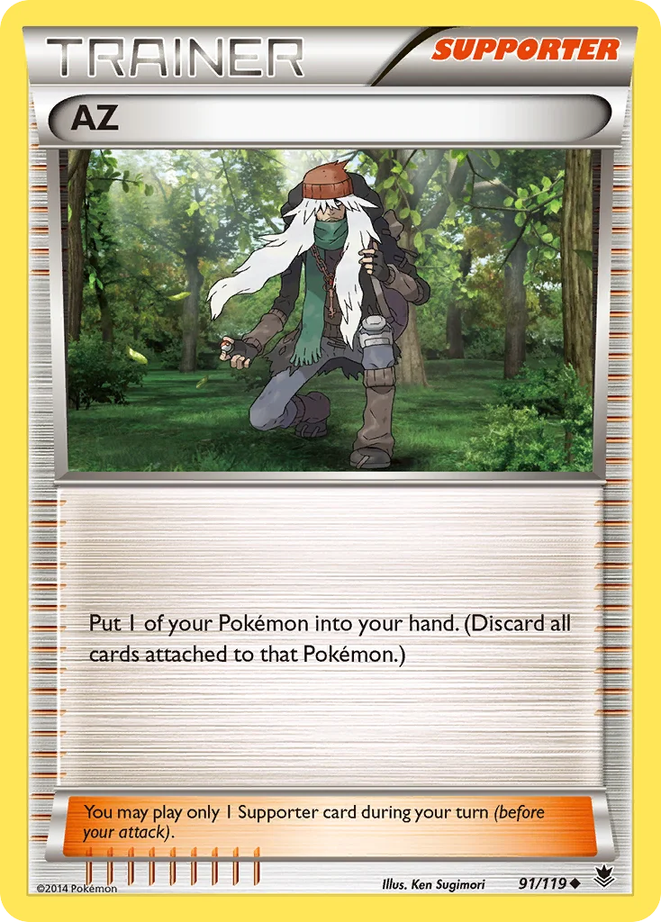 AZ Pokemon card