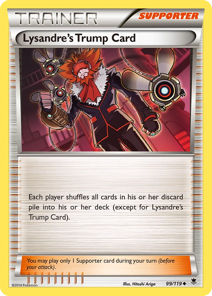 Lysandre's Trump Card Pokemon card