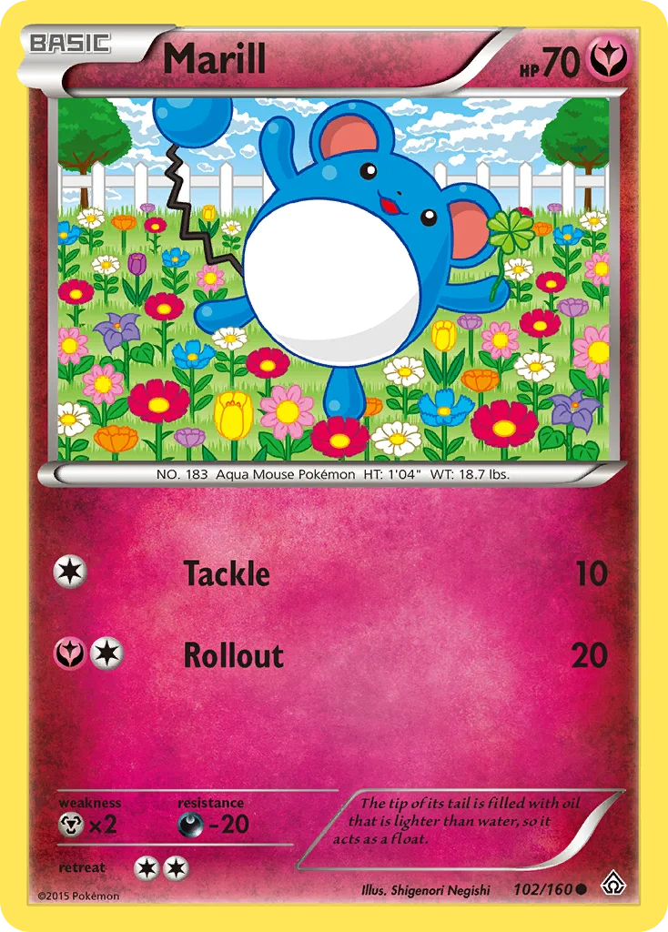 Marill Pokemon card