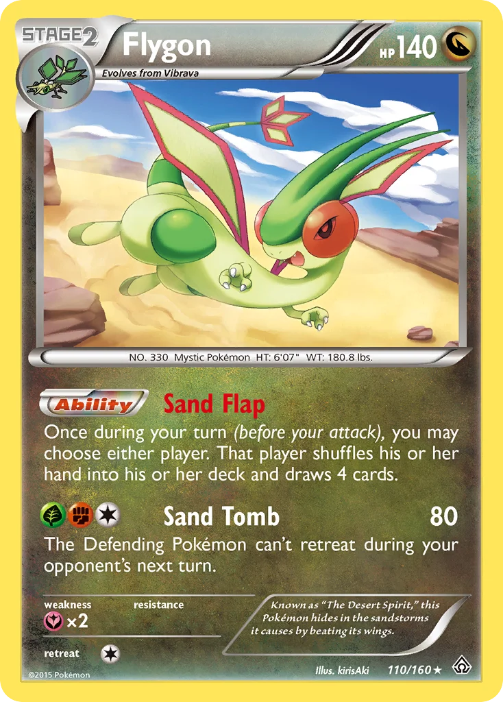 Flygon Pokemon card