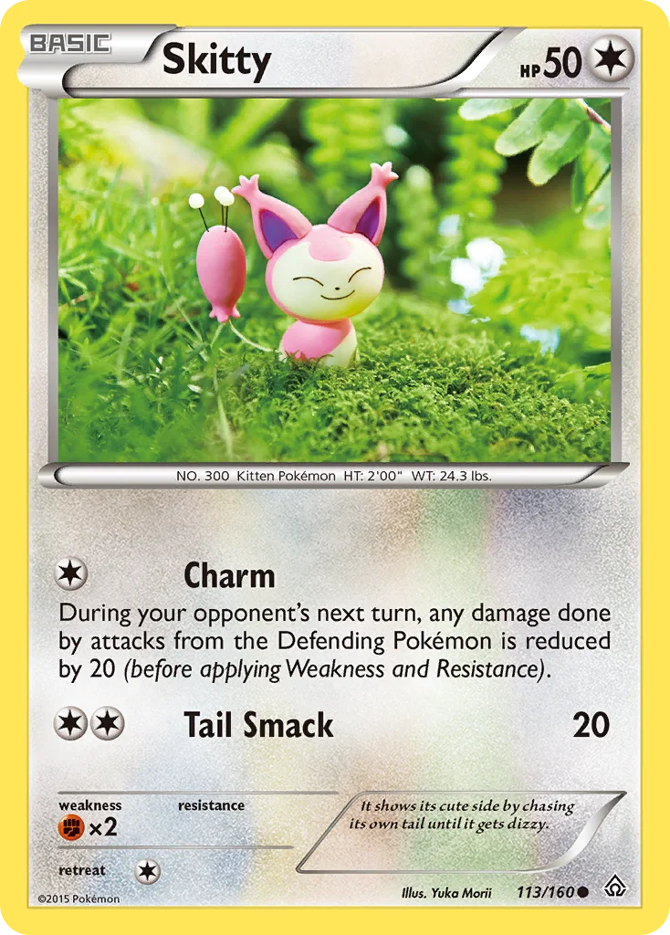 Skitty Pokemon card